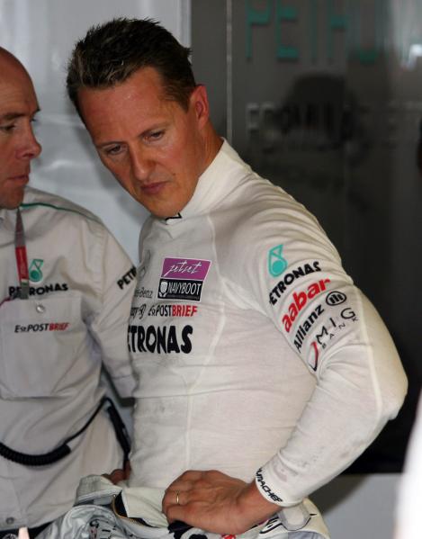 Schumacher, maestrul depasirilor