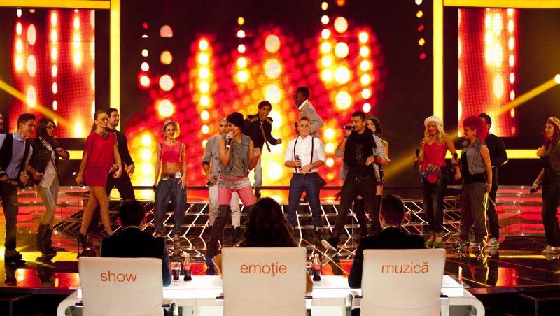 VIDEO! Concurentii X Factor au facut spectacol la concertul din Piata Constitutiei!