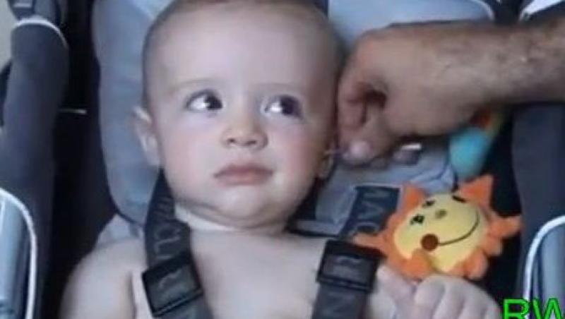 VIDEO! Cum poti face un bebelus sa se opreasca din plans!