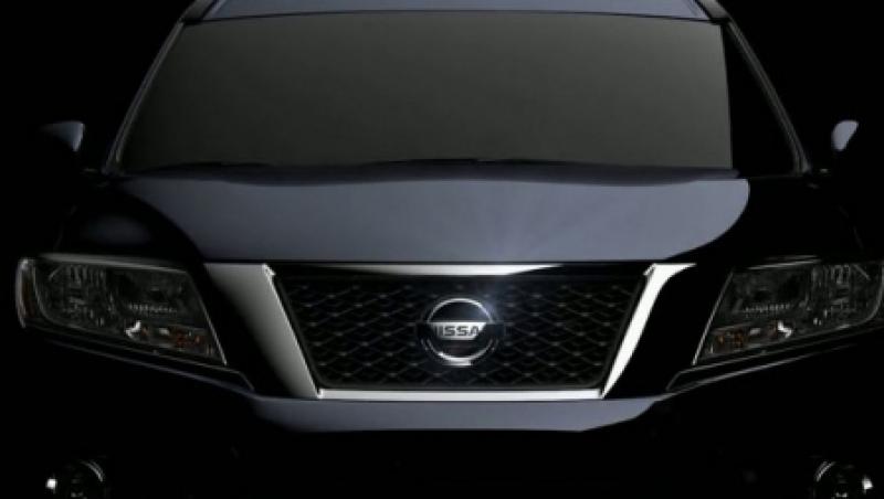 Viitorul Nissan Pathfinder se dezvaluie treptat in fotografii