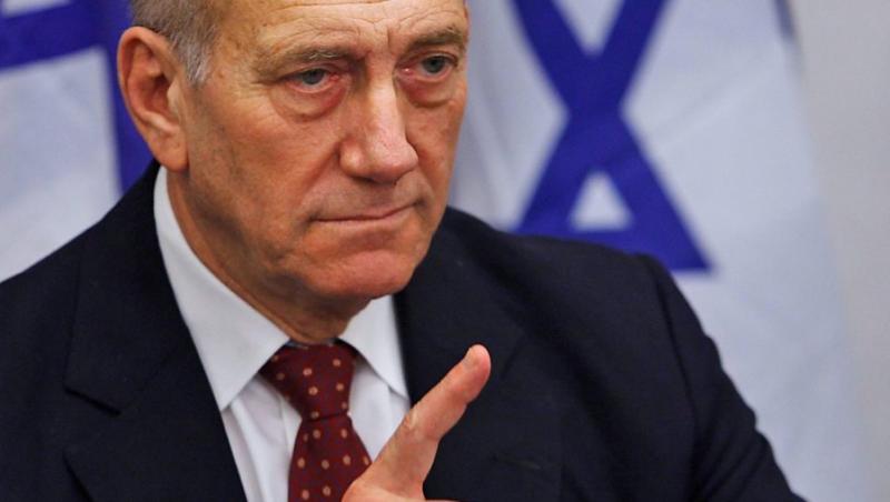 Ehud Olmert, acuzat de coruptie