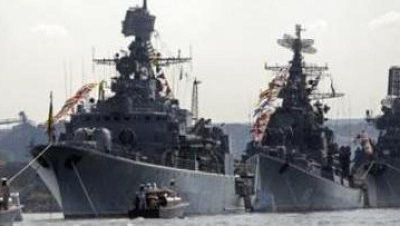 O flota de nave de razboi din Rusia se indreapta spre Siria