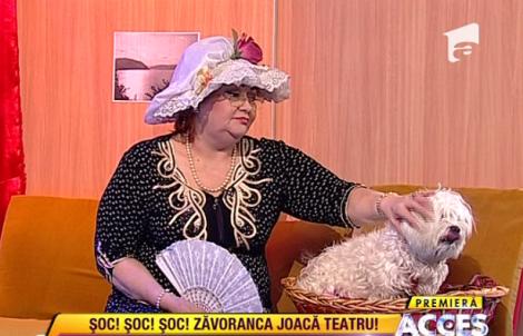VIDEO! Uite-o pe Marioara Zavoranu in sceneta "Bubico"!