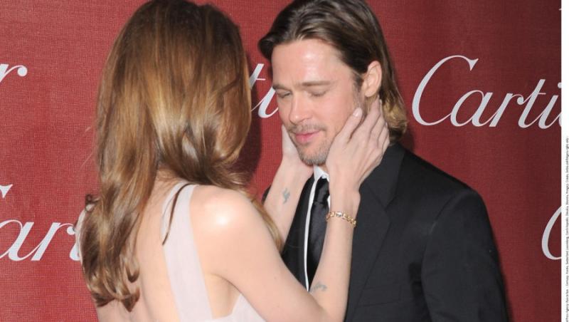 FOTO! Angelina Jolie, tandra cu Brad Pitt in public