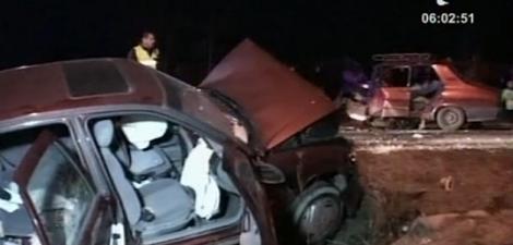Accident teribil in Gorj: doi morti si 5 raniti grav pe DN 7