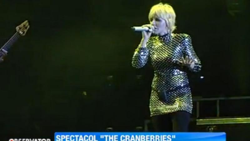 Irlandezii de la The Cranberries au facut un show incendiar la Bucuresti