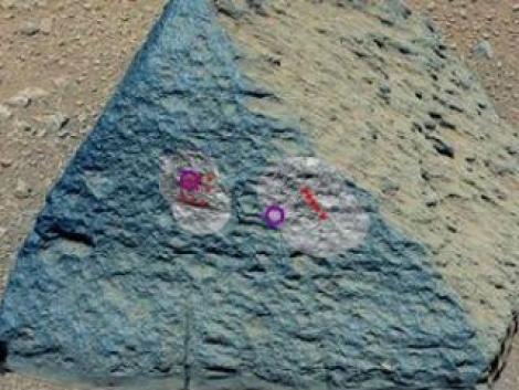 NASA: Curiosity a descoperit pe Marte o roca similara cu cele de pe Terra