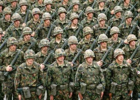 Armata elvetiana se pregateste pentru un scenariu violent provocat de criza economica