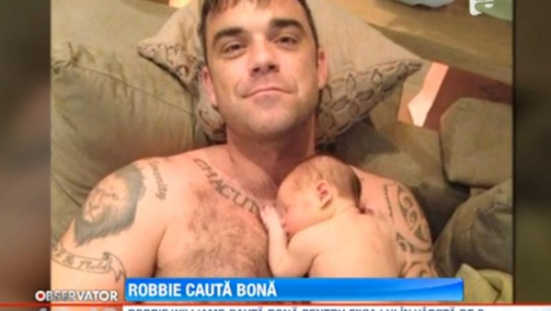 Robbie Williams cauta urgent bona. Vezi cerintele pe care trebuie sa le indeplineasca!