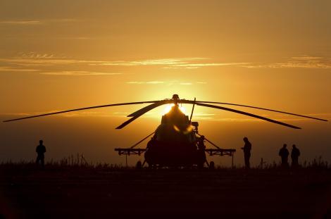 Un elicopter NATO ar fi fost doborat de talibanii din Afganistan