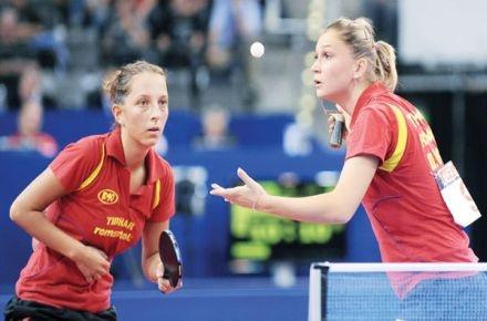Romancele Samara si Dodean lupta pentru aurul european la tenis de masa, in direct la GSP TV