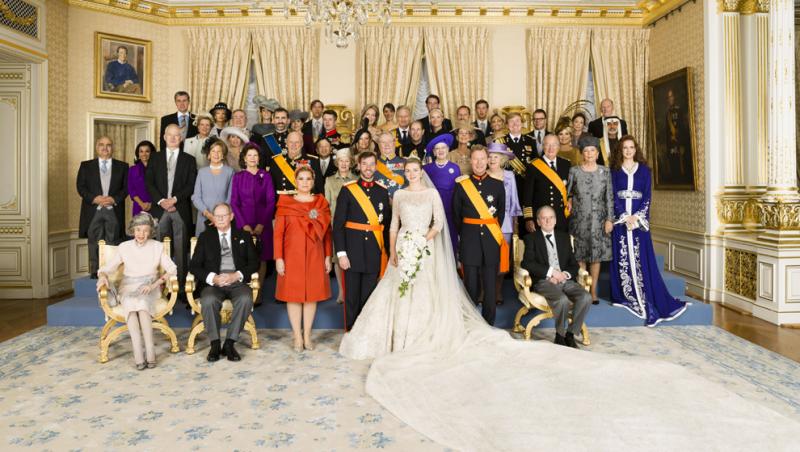 Nunta mare in ducatul Luxemburg! Printul Guillaume s-a casatorit cu aleasa inimii sale
