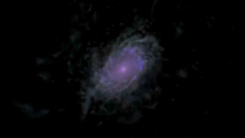 NASA iti arata cum a evoluat Calea Lactee de la Big Bang si pana acum