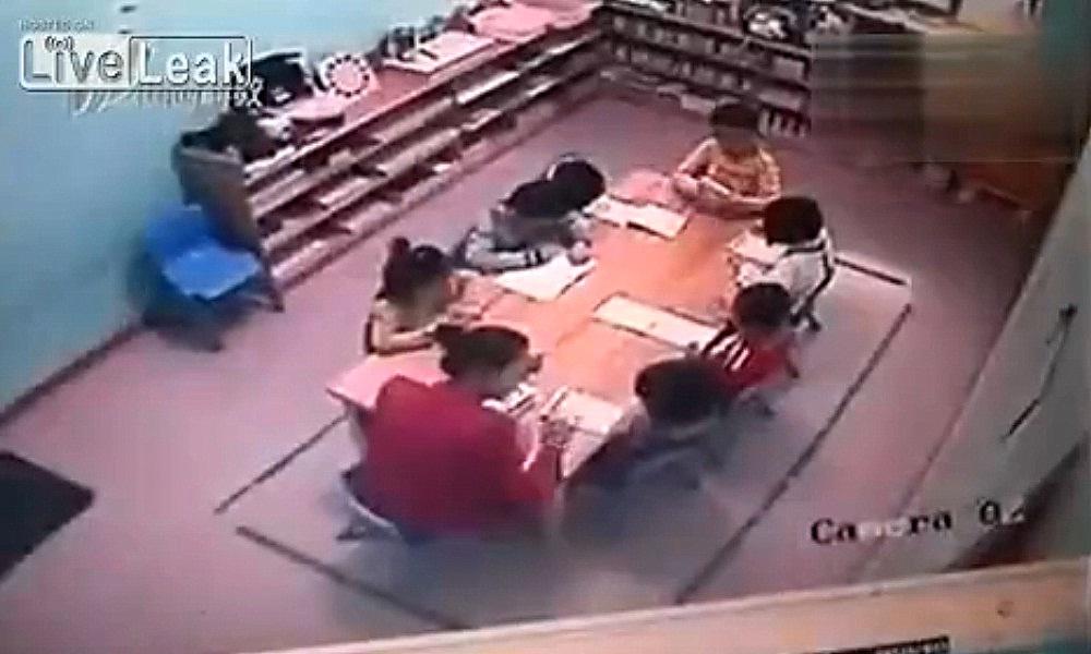 SOCANT: Copil de cinci ani, lovit de 70 de ori peste fata de educatoare!