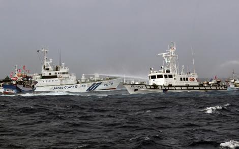 Nave de supraveghere chineze au intrat in apele teritoriale ale insulelor administrate de Tokyo