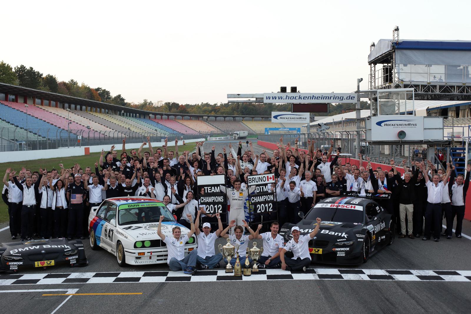 Istoria continua - Hat-trick BMW in DTM 
