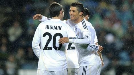 Primera Division: Mallorca - Real Madrid 0-5/ Cristiano Ronaldo si Higuain au reusit cate o "dubla"