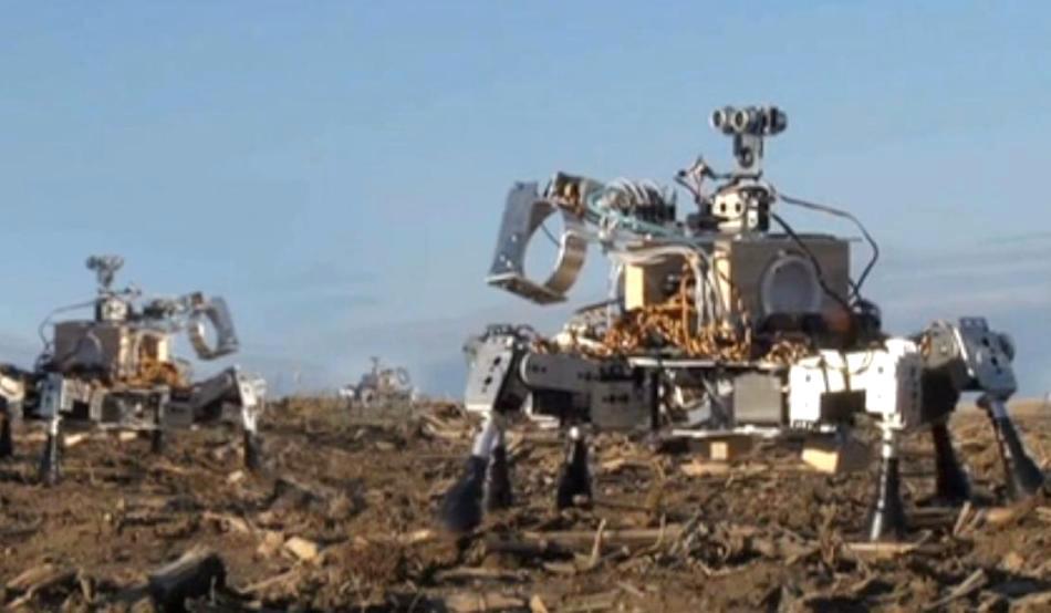 "Spaima" agricultorilor: robotii fermieri