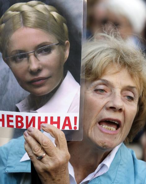 Iulia Timosenko a intrat in greva foamei pentru "falsificarea" alegerilor desfasurate duminica