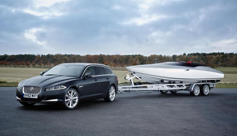 Jaguar XF Sportbrake: Cu barca pe valuri