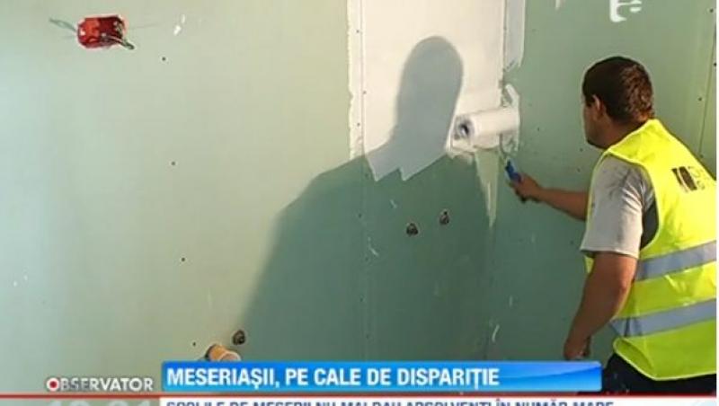 Zugravii, instalatorii si electricienii sunt pe cale de disparitie in Romania