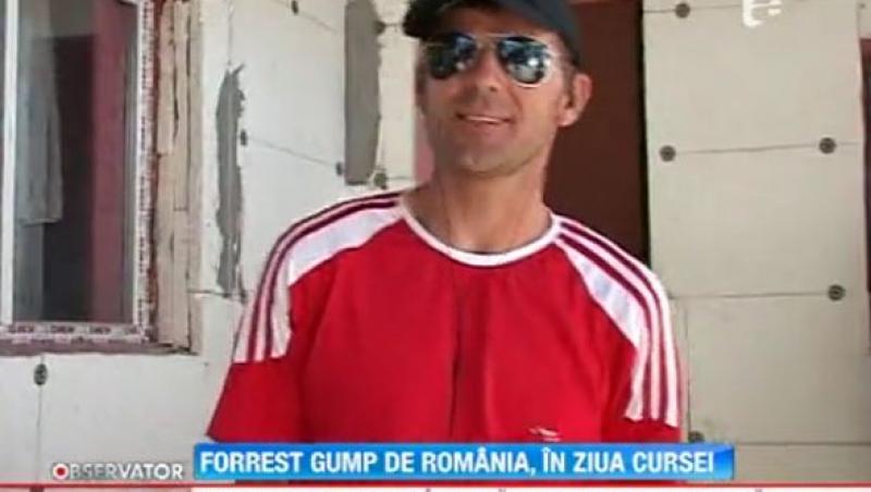 Forrest Gump de Romania a inceput cursa de 150 de kilometri