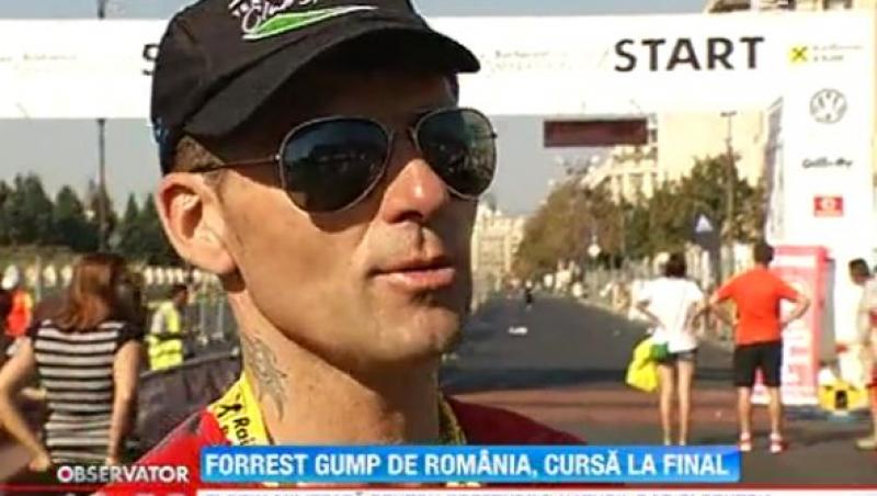 Forrest Gump din Romania a alergat peste 155 de kilometri in mai putin de 24 de ore