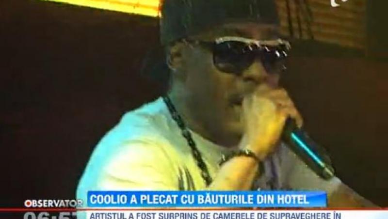 Rapperul Coolio, banuit ca ar fi furat bauturile din camera de hotel