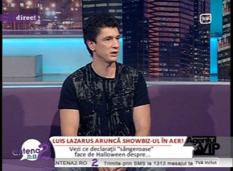 Luis Lazarus la Antena 2: "Adrian Cristea este un tantalau!"