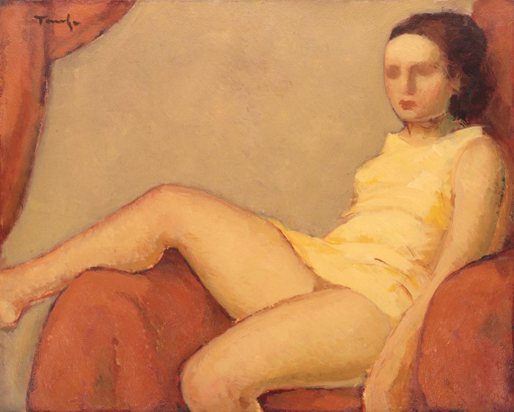 Tabloul &ldquo;Catrina&rdquo; al lui Tonitza a fost adjudecat pentru 142.000 euro