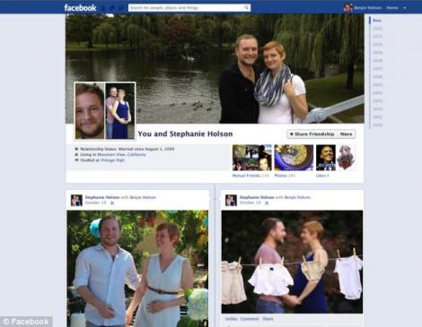 Facebook a creat paginile de profil pentru cupluri