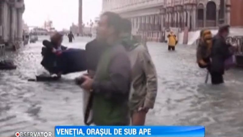 Inundatii in Italia: Venetia, sub ape in proportie de 70%