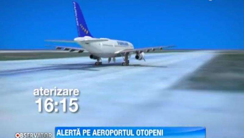 Un avion cargo a aterizat de urgenta pe Aeroportul Otopeni