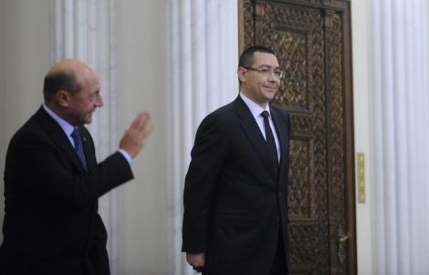 Intalnire Basescu-Ponta pentru a stabili cine participa la Consiliul European