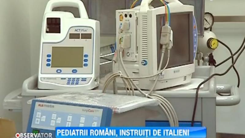 Pediatrii romani vor fi instruiti de secialisti din Italia 