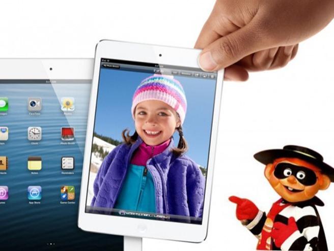 Un jaf ca in filme &ndash; iPad mini in valoare de 1.5 milioane de dolari