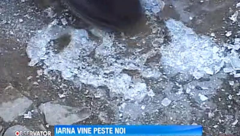 La Miercurea Ciuc a venit iarna: Minima de azi, -10 grade Celsius