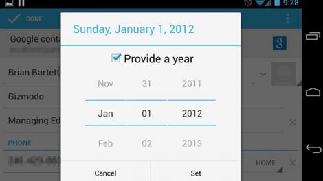 Greseala de programare. Pentru Android 4.2 calendarul are doar 11 luni