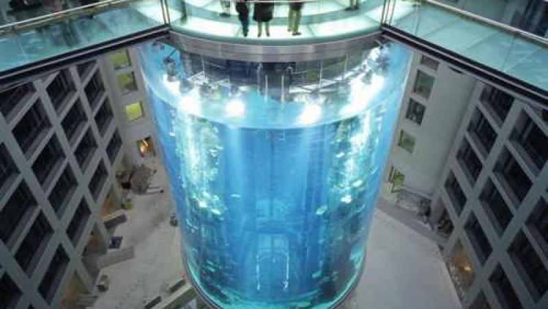 GALERIE FOTO! Cele mai neobisnuite acvarii din lume: cabina telefonica sau televizorul