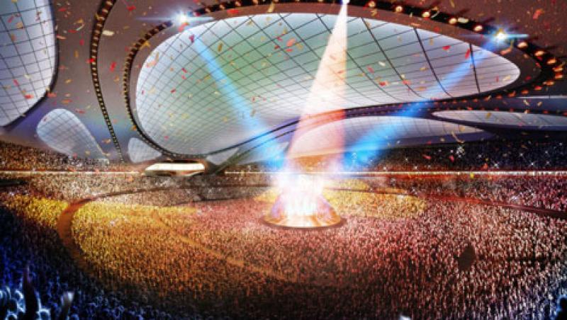 GALERIE FOTO! Obiect Zburator Identificat: Stadionul National din Japonia 