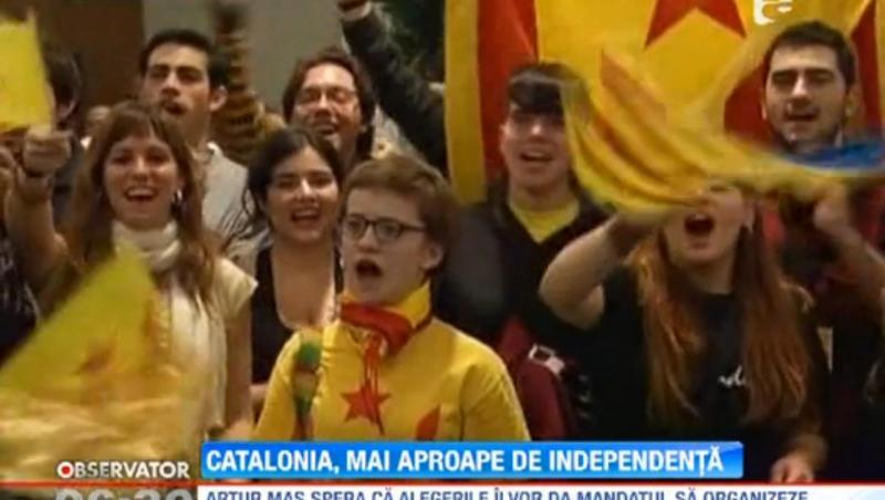 Catalanii, mai aproape de independenta: Stanga nationalista a castigat alegerile