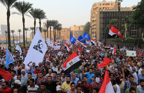 Un milion de egipteni au protestat impotriva presedintelui Morsy