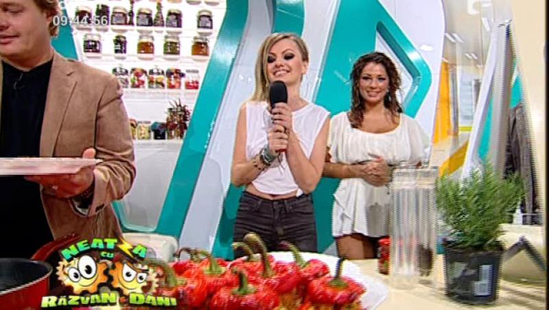 Alexandra Stan a sarbatorit cu Razvan si Dani 19 ani de Antena 1