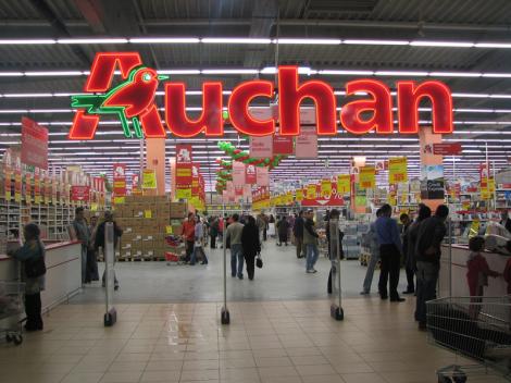 Auchan a cumparat hipermarketurile Real din Europa de Este pentru 1,1 miliarde de euro