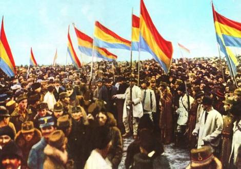 1 decembrie 1918: Transilvania, Banatul, Crisana si Maramuresul s-au unit cu Romania. S-a facut Romania Mare
