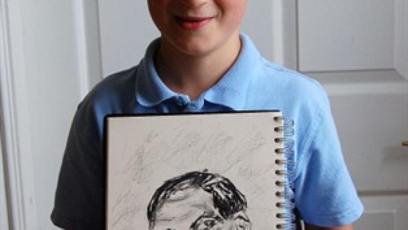 Mini Monet - baietelul de zece ani care a strans un milion de euro din pictura