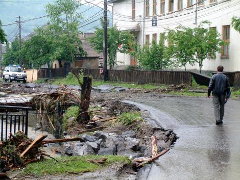 Slovenia: "Alerta rosie" de inundatii. Centrul si nord-estul tarii, sub ape