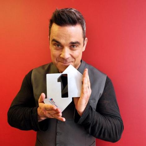 Robbie Williams revine in forta! Melodia "Candy" ocupa primul loc in Marea Britanie