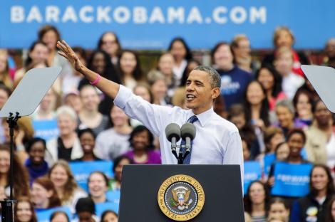 Victoria lui Barack Obama a fost sarbatorita in toata lumea, de la New York in Djakarta