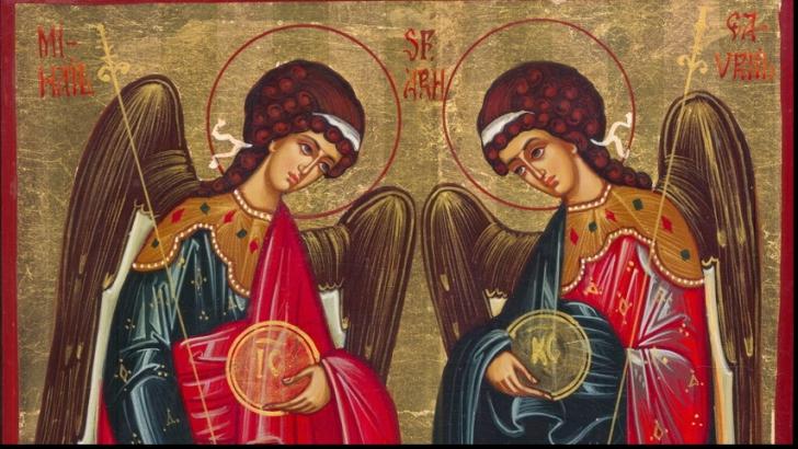 Peste 1,3 milioane de romani isi serbeaza astazi onomastica de Sfintii Arhangheli Mihail si Gavriil